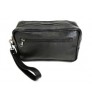 Made In Italy - Men's Clutch Bag Pochette in Genuine Leather - Mod. CHRIS - Elegant Accessories for Different Use - Black Color