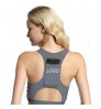 Shockproof Quickly Dry Back Pocket Yoga Bra Crop Tops Nylon Sportswear Workout Fitness Clothing Active Wear Sport Bra Women