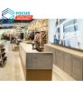 MDF material Wooden Men Clothing Shop Furniture Design Counter Garment Clothes Shop display Showcase