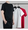 2022 Custom Logo Men 3d Print Embroidered T-shirt Short Sleeve 100% Cotton Tshirt Floral High Quality Embroidery T Shirt