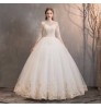 Wedding Apparel & Accessories Women wedding dress Fashion Styles Wedding Long Vintage Applique Bridal Gown long tail women brid