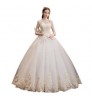 Wedding Apparel & Accessories Women wedding dress Fashion Styles Wedding Long Vintage Applique Bridal Gown long tail women brid