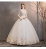 Wedding Apparel & Accessories Women wedding dress Fashion Styles Wedding Long Vintage Applique Bridal Gown long tail women brid