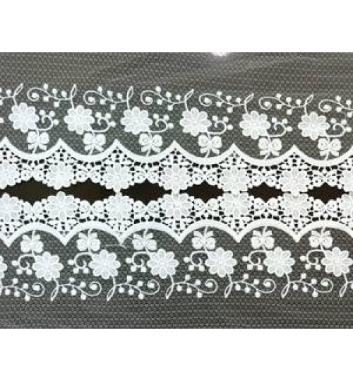 Lace Fabric New Fashion lace trim embroidery fabric flower lace fabric for wedding apparel & accessories home textile