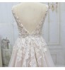 2022 New arrive french lace with soft A line skirt wedding dress bridal gowns