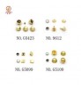 Handbags metal accessories factory wholesale fashion metal pop rivets and studs for bags/purse/garment