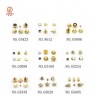 Handbags metal accessories factory wholesale fashion metal pop rivets and studs for bags/purse/garment