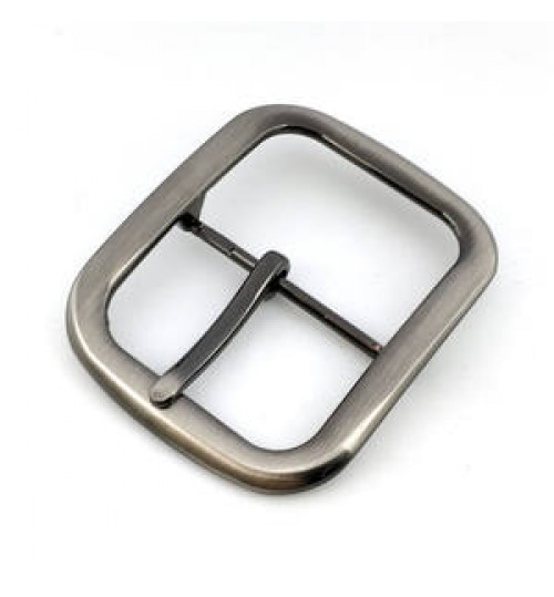 Wholesale Factory Direct Belt Buckle Fashion Belt Accessories 38mm Zinc Alloy Pin Metal Belt Buckle Center Bar