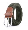 Factory Custom webbing Accessories Braided Belt Fabric weaving Casual Golf Pants Jeans Shirts Accessories