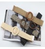 Spring/Summer Dress Decorative Belt Women's Fashion Simple Stretch Braided Belt Boho Accessories