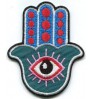 Clothes Accessories Custom Evil Eye Clothing Patches Embroidery Iron On Patches For Clothing Big Eyes Patches Clothes Accessories