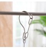 Clothes Popular Metal Clothes Pegs 4mm Wire Frame Square Sock Hanger With 30 Clips