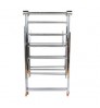 Factory Supply Indoor Laundry Rack Foldable Cloth Dryer Stand Stainless Steel Clothes Drying Rack