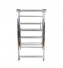 Factory Supply Indoor Laundry Rack Foldable Cloth Dryer Stand Stainless Steel Clothes Drying Rack