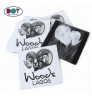 Clothing Accessory Labels Manufacturer Private Design Custom Name Logo Woven Labels for Clothes