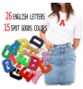 Custom letter wholesale iron on for clothes clothing accessories varsity letter patch chenille patches