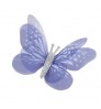 Factory Sale Colorful Organza Butterfly Patches Embellishments Appliques For Clothes Sewing Supplies DIY Hair Clip Accessories