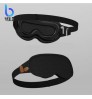 2022 new 3d eye mask sleep soft padded shade cover rest relax sleeping blindfold with earplugs hole