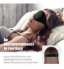 amazon top seller eye sleeping mask 3d contoured sleep mask memory foam concave eye mask with earplug