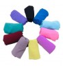 Supplier tudung hijab accessories plain dyed pearl chiffon fabric Malaysia ethnic scarves shawls