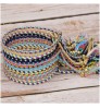 Popular Creative Literary Accessories Ethnic Tibetan String Bracelet Tassel Braided Rope Friendship Bracelet for Women