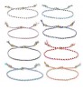 Popular Creative Literary Accessories Ethnic Tibetan String Bracelet Tassel Braided Rope Friendship Bracelet for Women