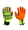 Gloves HPPE TPR Rubber Sandy Nitrile Palm Coated 13 Gauge CUT Level 5 And Impact Resistant Construction Safety Work Gloves