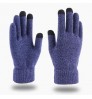 2021 Winter Gloves Women Men Unisex Knit Warm Mittens Call Talking &Touch Screen Gloves Mobile Phone Pad