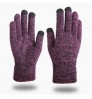 2021 Winter Gloves Women Men Unisex Knit Warm Mittens Call Talking &Touch Screen Gloves Mobile Phone Pad