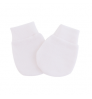 Wholesale Newborn Baby Cotton Plain Soft Anti-scratch Mittens Gloves