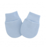 Wholesale Newborn Baby Cotton Plain Soft Anti-scratch Mittens Gloves