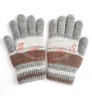 2022 winter new arrival gloves mittens male winter knitting gloves THICKEN