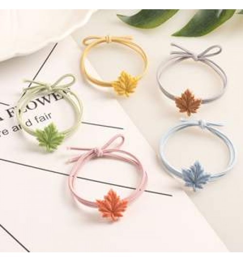 Hair Elegant High Stretch Rubber Hair Band Elastic Scrunchies Ponytail Holders Headband Suitable For Ladies And Girls