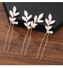 Customized Women Hair Pins Hair Accessories Wedding Accessories Jewelry Pearl Rhinestone Flower Hair Clip