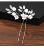 Customized Women Hair Pins Hair Accessories Wedding Accessories Jewelry Pearl Rhinestone Flower Hair Clip