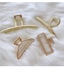 Woman Metal Hair Claws Hair clip Accessories Chic Barrettes Hairclips Hairpins Ladies Hairgrip Headwear Girls