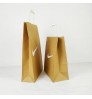 custom shopping paper bag shoes garments clothes packaging paper bag with flat handles paper bags