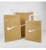 custom shopping paper bag shoes garments clothes packaging paper bag with flat handles paper bags