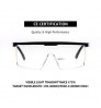 SD-5 Work protection side shield CO2 laser safety eyewear glasses with black frame