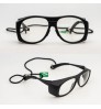 SD-5 Work protection side shield CO2 laser safety eyewear glasses with black frame