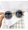 Kids Sunglasses Cartoon Bear Shape Girls Boy Children Sun Glasses Round Street Beat Eyeglasses Cute Baby Shades Eyewears