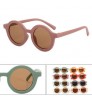 Kids Sunglasses Cartoon Bear Shape Girls Boy Children Sun Glasses Round Street Beat Eyeglasses Cute Baby Shades Eyewears