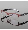 Fashion Myopia spectacle tr90 glasses frame eyeglasses optical eyewear frames men glasses High Quality Half Frame Glass