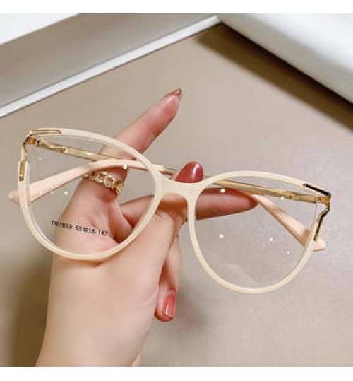 2022 New Europe And America Fashion Women TR90 Cat Eye Optical Frames Glasses Eyewear For Ladies