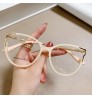 2022 New Europe And America Fashion Women TR90 Cat Eye Optical Frames Glasses Eyewear For Ladies