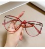 2022 New Europe And America Fashion Women TR90 Cat Eye Optical Frames Glasses Eyewear For Ladies