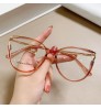 2022 New Europe And America Fashion Women TR90 Cat Eye Optical Frames Glasses Eyewear For Ladies