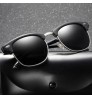 2022 Metal Half Frame Designer Polarized Sunglasses Man Woman Famous Brands Sun Glasses Male Retro Rivet Custom Logo Eyewear