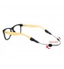 Black Adjustable Anti-slip Silicone Eyeglasses Retainer Holder Universal Sports Sunglasses Chain String Eyeglasses Strap