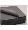 100 pcs/lot Black Microfiber Eyewear Lens Accessories Cleaning Cloth